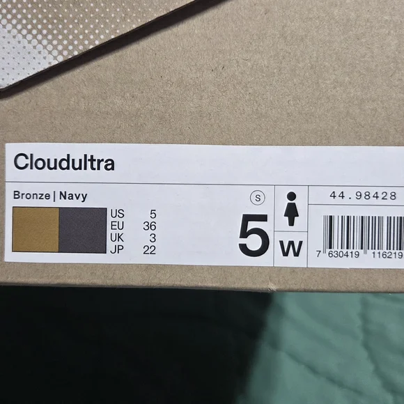 On Running Cloudtrail Shoe — Mustard, Blue, Maroon - Picture 5 of 5